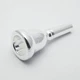 Genuine Bach Silver Large Shank Artisan Trombone Mouthpiece, 6.5AL