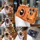 For iPhone 17 Pro Max 16 15 14 13 12 11 Luxury Diamond Mirror Stand Case Cover