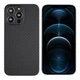 Carbon Fiber Aramid Slim Case for  iPhone 13 Pro Max 13 Genuine Hard Cover