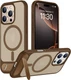 Temdan Magnetic Compatible with iPhone 16 Pro Max Case, Built-in Invisible Ki...