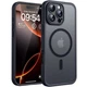 Iphone 16 Pro Max Black Case Magnetic Charging Military Grade Drop Protection