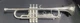 Vintage King Sliver Flair 1055T Professional Trumpet, Mouthpiece and  Hardcase