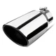Vurkcy 4 inch Inlet Exhaust Tip, 6" Outlet 12" Overall Length Stainless... 