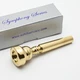 Genuine Schilke D2 Symphony Series 24K Gold Trumpet Mouthpiece NEW