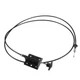 uxcell Hood Release Cable for Dodge D150 D250 W150 W250 86.61", Black 