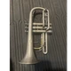 B&J Pocket Cornet Bb Silver Antique Nickel Finish 3 Piston Valves 4in Bell