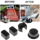 4PCS Tailgate Hinge Pivot Bushing Insert Kit fit Ford F Series Trucks Dodge Ram
