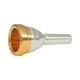 Yamaha Signature Bass Trombone Mouthpiece, Doug Yeo (Gold Rim & Cup) NEW!