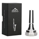 EASTROCK Trombone Mouthpiece,Silver Plated Trombone Mouthpiece Large Shank 4A...