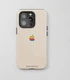 Vintage Retro Computer Phone Case for iPhone 11-17 Beige Black Cover