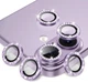 3+3 6 Pack for Iphone 17 6.3" Camera Lens Protector, Bling Diamond & Bling Glitt