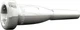 Vincent Bach K3515C Megatone Trumpet Mouthpiece, Silver Plated 5 C 16.25mm
