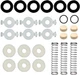 Trumpet Repair Kit Trumpet Replacement Parts Includes 6 Valve Guides 12 Felt