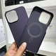 For iPhone 15 Pro Max Slim Lightweight Genuine Aramid Carbon Fiber Magnetic Case
