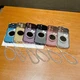 For iPhone 16 Pro Max 15 14 13 11 Fashion Shockproof Mirror Phone Case W/Chain