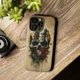 Forest Skull Silhouette Painting Tough Case For Iphone