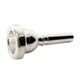 Blessing Trombone Mouthpieces with Large Shank 6 12Al Large Shank In Silver