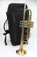 Vincent Bach Model 37 Elkhart BB Trumpet W/ Soft Case #98781 - Gold/Silver