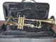 Jean Paul Bb Trumpet Brass Lacquered Piston Valves Case Oil Cloth Strap