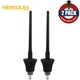 2-PACK Hercules DS504B Deluxe Velvet Covered Peg for Piccolo