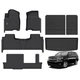GINOWY- Floor Mats & Cargo Liner for Chevy Tahoe 2021-2025 2026 & GMC Yukon 8...