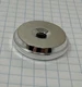 Jupiter Sousaphone & Tuba, Bottom Valve Cap, Silver-Plate