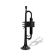 ZO TRUMPET (Matte Black) - High Quality, Stainless Steel Valves - w/Gig Bag