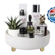 Anyoifax Makeup Perfume Organizer Tray 360 Degree Rotating Lazy Susan Skincare