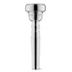 Laskey 80MC Classic Trumpet Mouthpiece in Silver Plate - Standard Shank