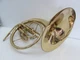 Yamaha YMP201 Mellophone w/Hard Case Brass Instrument from Japan Used