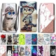 Cat Flower Wallet Phone Case For iPhone 17 16 15 14 13 12 Pro Max 11 7 8 16E Air