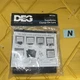 DEG HC250 Trombone Marching Clamp On Lyre