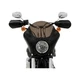 Memphis Shades Black Opaque Handguards - MEB7216