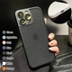 PC Hard Heat Dissipation Shockproof Phone Case For iPhone 16 Pro Max 15 14 12 11