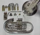 King 1124s Marching Baritone Replacement Parts Silver #1