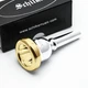 Schilke 40B Small Shank 24K Gold Rim & Cup Trombone Mouthpiece NEW!