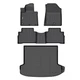 GINOWY-Floor Mats & Cargo Liner for Kia Sportage 2026, TPE All Weather Sporta...