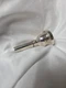 Blessing Trombone Mouthpiece, Large Shank 6 1/2 AL-L Silver Plated OPEN BOX