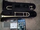 Bach aristocrat Bb tenor trombone w/case 2mothpeices marching flipbook+musicbook