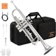 🎺 Eastar Bb TRUMPET STUDENT / INTERMEDIATE SCHOOL BAND CONCERT TRUMPET SILVER