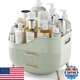 Pajiriona Green Makeup Organizer with Drawers, Skincare, Cosmetic Display Case