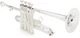 Eastman ETR823S Professional Series Bb/A Piccolo Trumpet - Silver Plated