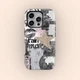 NYC Collage Phone Case Leopard Star Kiss Y2K Aesthetic iPhone 11-17