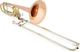 Blessing BBTB-62R Intermediate Bass Trombone - Open Wrap - Double Rotor - Clear