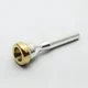 Genuine Stork 24K Gold Rim & Cup Studio Master Trumpet Mouthpiece, XS6 NEW!