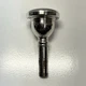 Vincent Bach 15EW Trombone Mouthpiece Large Shank Silver Plated Metal Medium Cup