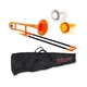 pBone pInstrument Plastic Trombone - Mouthpieces and Carrying Bag - Bb Authen...