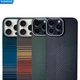 Real Carbon Fiber Phone Case for IPhone 16 Pro Aramid Fiber Ultra-Thin Case