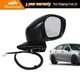 Fit For 22-23 Honda Civic 3 pins Power Adjust Black Mirror Right Passenger Side