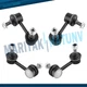 4PC Front & Rear Sway Bar Link Kit For 2006 2007 2008 2009 2010 2011 Honda Civic